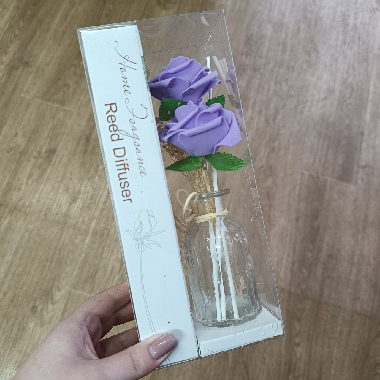 Аромадифузор "Rose" бузковий (30ml)