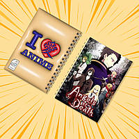 Блокнот Аніме А6 на пружині Angels Of Death / Янголи смерті 48 аркушів