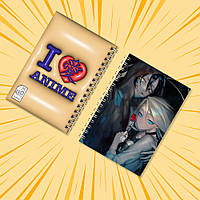 Блокнот Аніме А6 на пружині Angels Of Death / Янголи смерті 48 аркушів 022