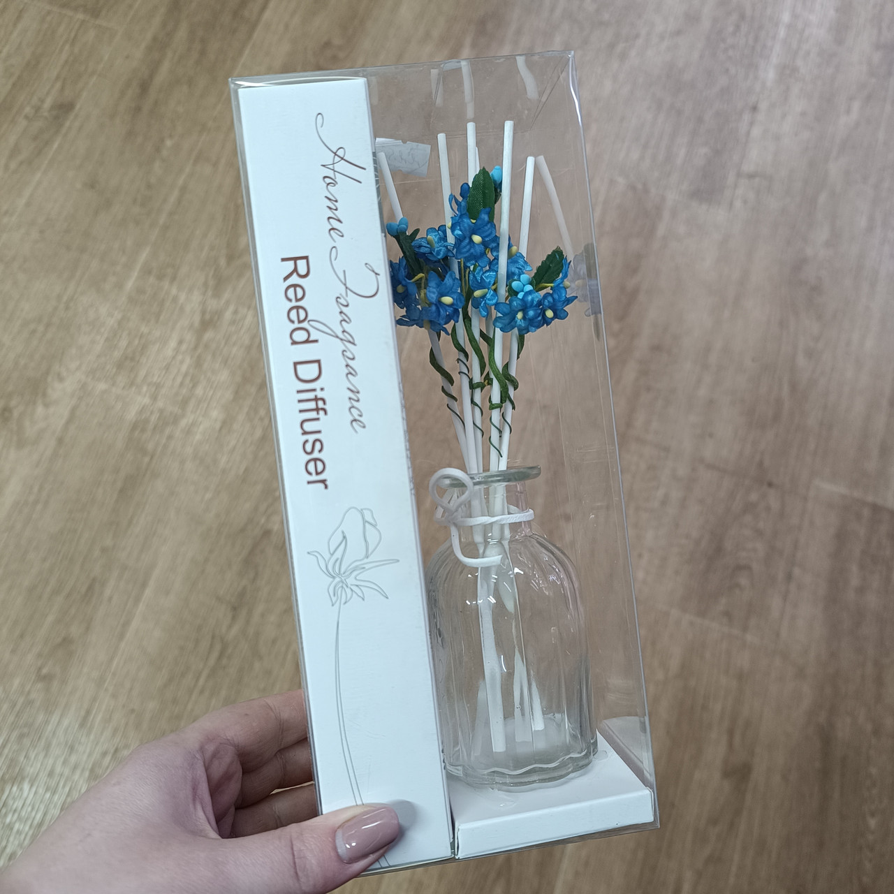 Аромодифузор "Glassy" блакитний (30ml)