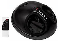 Лімфодренажний масажер для ніг EasyFit з підігрівом Чорний