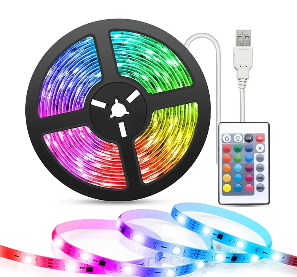 Світлодіодна стрічка 5050 USB, фото 1