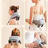 Вібраційно ударний масажер для шиї та плечей із підігрівом Massager Shoulder Neck SF-L9, фото 7