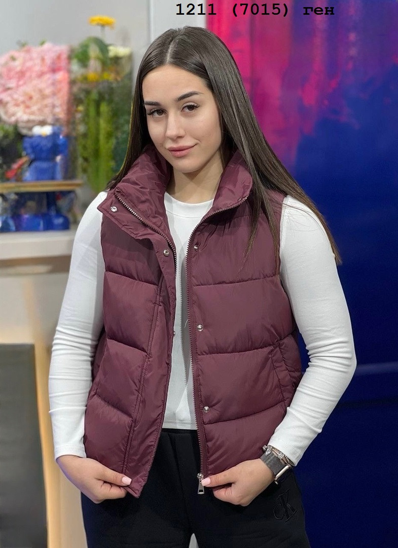 Жилетка жіноча 1211 (7015) ген, фото 1