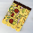 Подарунковий набір шкарпеток "Піца асорті" 4 пари. Подарунковий бокс із тематичними шкарпетками "Піца асорті", фото 2