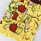 Подарунковий набір шкарпеток "Піца асорті" 4 пари. Подарунковий бокс із тематичними шкарпетками "Піца асорті", фото 4