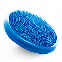 Балансувальна подушка-диск 4FIZJO PRO+ 33 см (сенсомоторна) масажна 4FJ0022 Blue Poland, фото 2