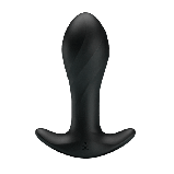 Анальна пробка - Pretty Love Anal Plug Massager Black, фото 7