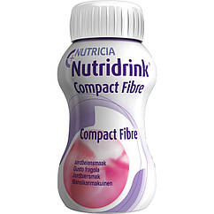 Nutridrink Compact Fibre Strawberry flavour з харчовими волокнами зі смаком полуниці 4*125 мл (Нутрідрінк Компакт)