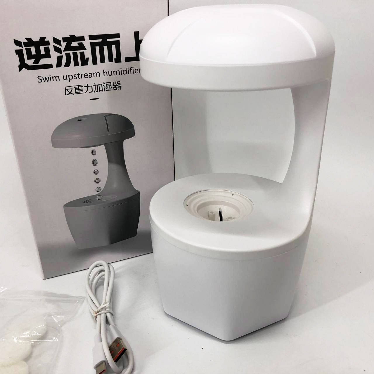 Зволожувач дитячий UKC Anti Gravity Humidifier 800 мл, Зволожувач повітря для RY-558 дитячої кімнати