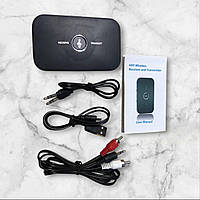 Універсальний аудіозастосунок-передавач звуку 2 в 1 RT-B6 (Bluetooth 5.0/600mAh)