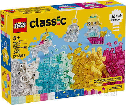 Конструктор Lego Classic Чарівна прозора коробка 11040