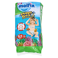 Підгузки-трусики для плавання Molfix Swimsuit 5-6 (14+ кг) 10 шт