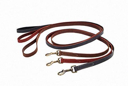 Шкіряний повідець для собак, 2смХ1.8м Coastal Rustic КОСТАЛ РУСТІК