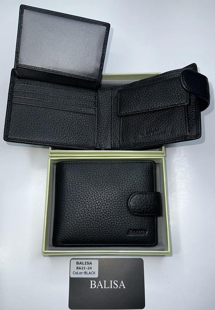 Чоловіче шкіряне портмоне Balisa 21-24 black.Купити чоловічі гаманці гуртом і в роздріб в Україні.