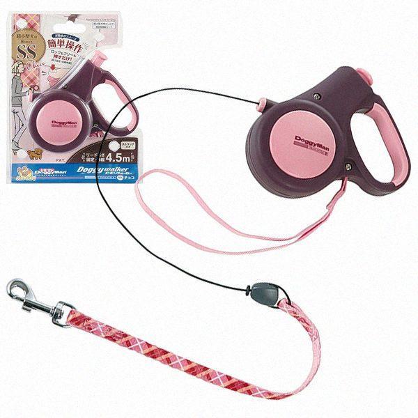 Повідець рулетка для собак до 8кг, трос 4.5м DoggyMan Retractable Lead Trad Style SS ДОГГІМЕН ДОГГІ ВОЛКЕР