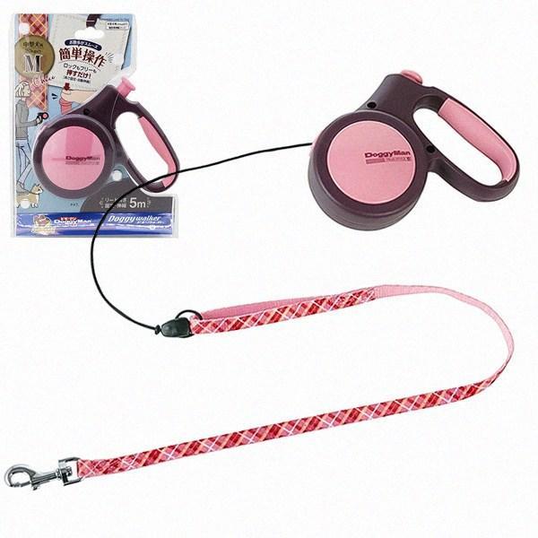Повідець рулетка для собак до 20кг, трос 5м DoggyMan Retractable Lead Trad Style M ДОГГІМЕН ДОГГІ ВОЛКЕР