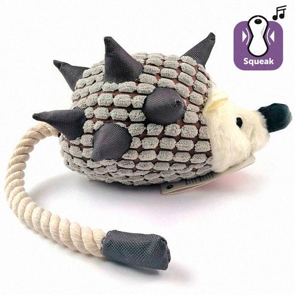 М’яка іграшка з пищалкою для собак Flamingo Hedgehog Plush ФЛАМІНГО ЇЖАЧОК