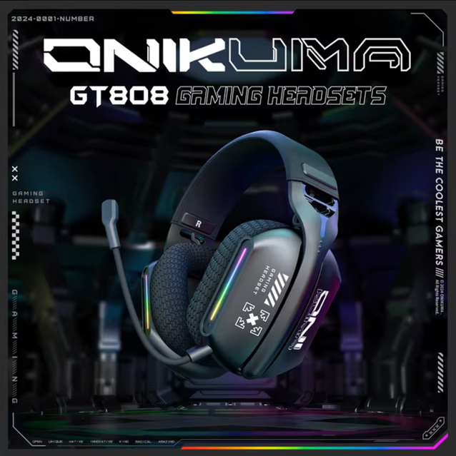 Беспроводная игровая гарнитура наушники ONIKUMA GT808