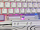 ІГРОВА Клавіатура AJAZZ AK820 PRO White Бездротова Механічна З Екранчиком Та RGB Підсвічуванням. GIFT SWITCH - фото 6 - id-p2491317750