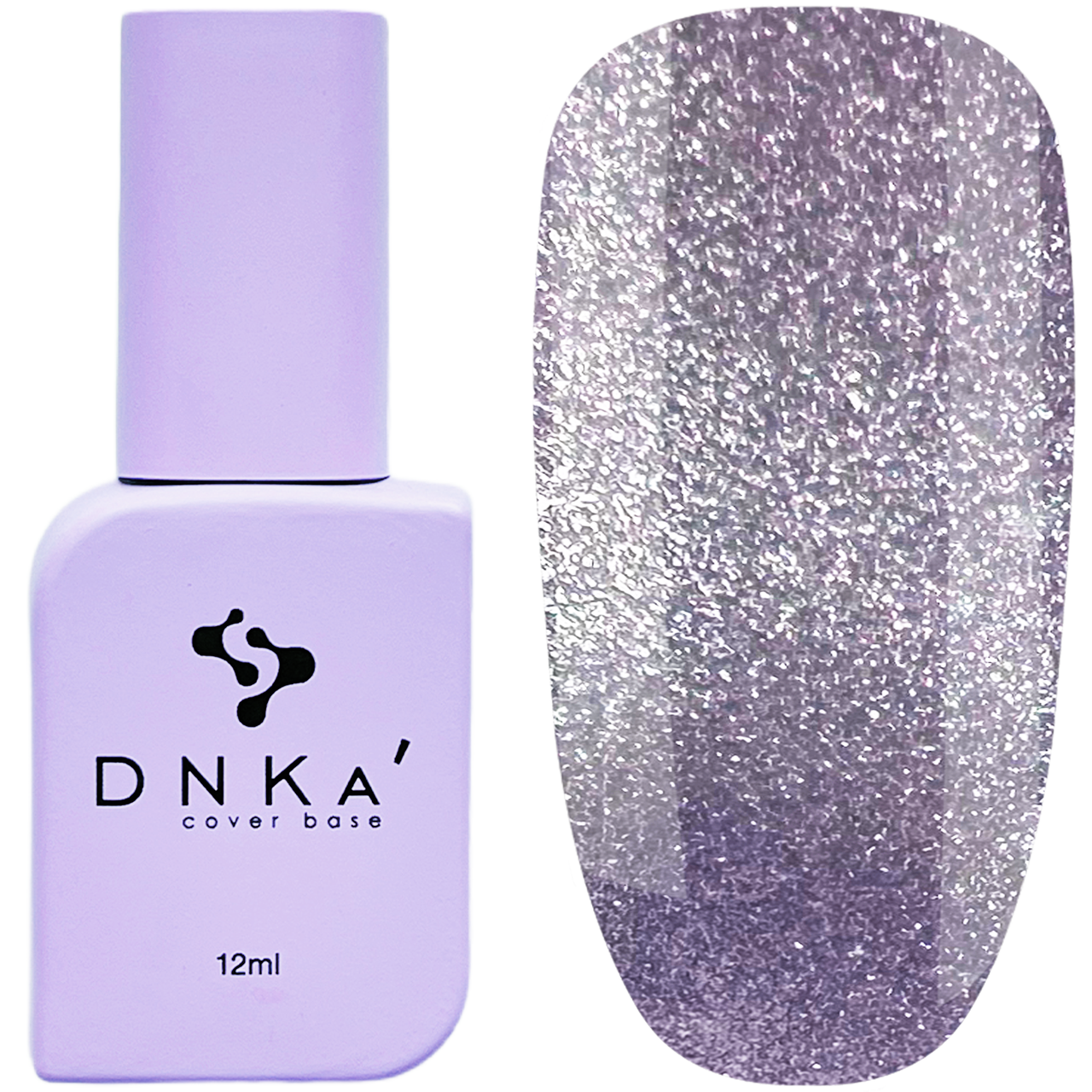 Гель-лак котяче око DNKa Cat Eye BOHEMIAN No0147, 12 мл графітовий