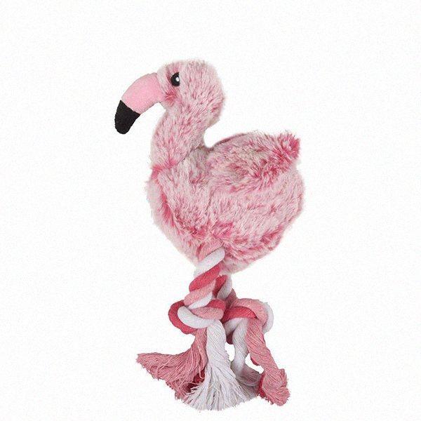 М’яка іграшка з пищалкою для собак Flamingo Andes Flamingo ФЛАМІНГО АНДОВИЙ ФЛАМІНГО