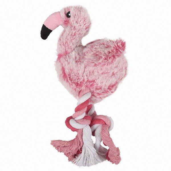 М'яка іграшка з пищалкою для собак Flamingo Andes Flamingo ФЛАМІНГО АНДОВИЙ ФЛАМІНГО