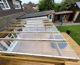 Монолітний полікарбонат, товщина 3мм OSCAR PREMIUM размір листа ( 205см Х 305см), фото 9