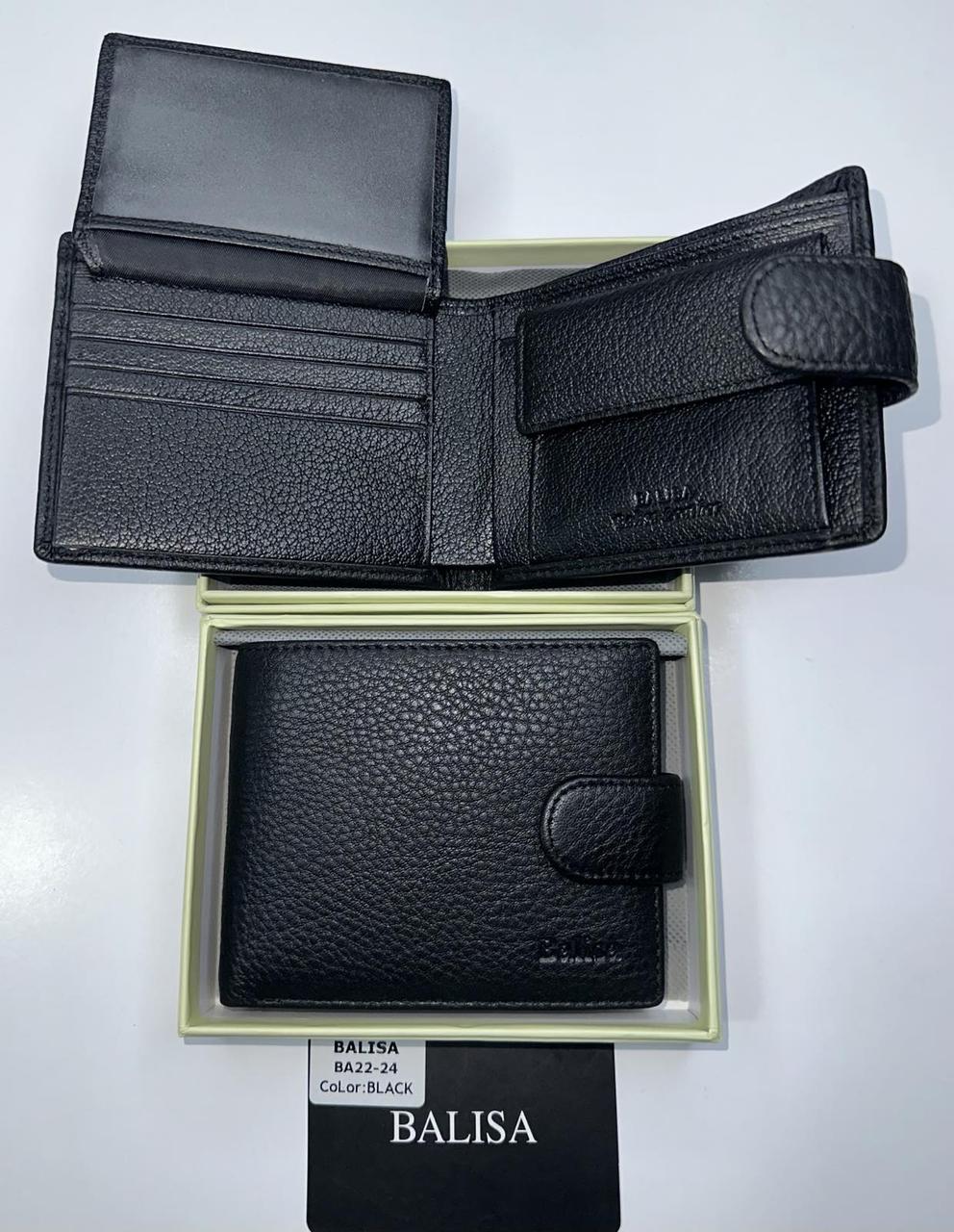 Чоловіче шкіряне портмоне Balisa 22-24 black.Купити чоловічі гаманці гуртом і в роздріб в Україні.