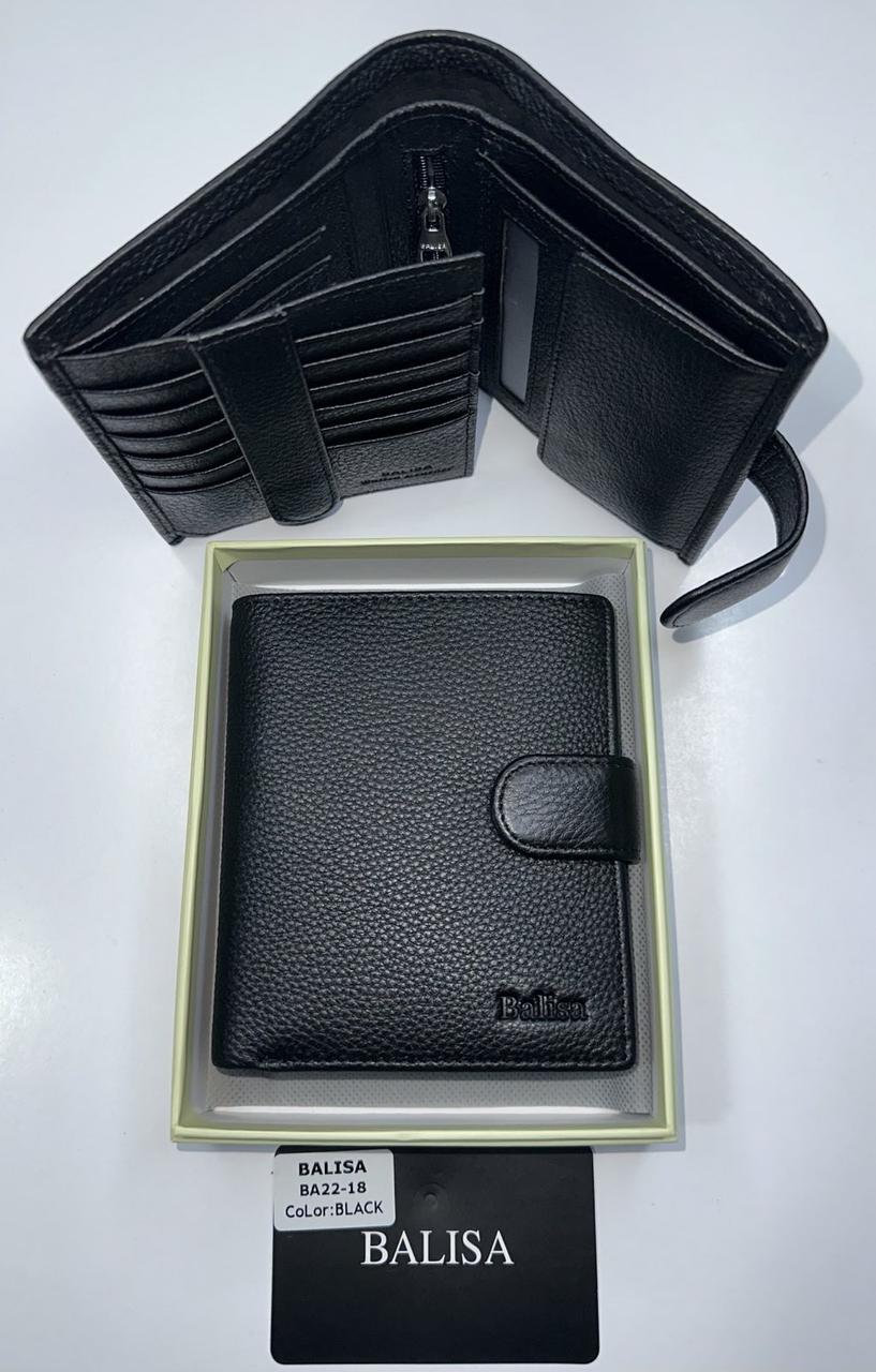 Чоловіче шкіряне портмоне Balisa 22-18 black.Купити чоловічі гаманці гуртом і в роздріб в Україні.
