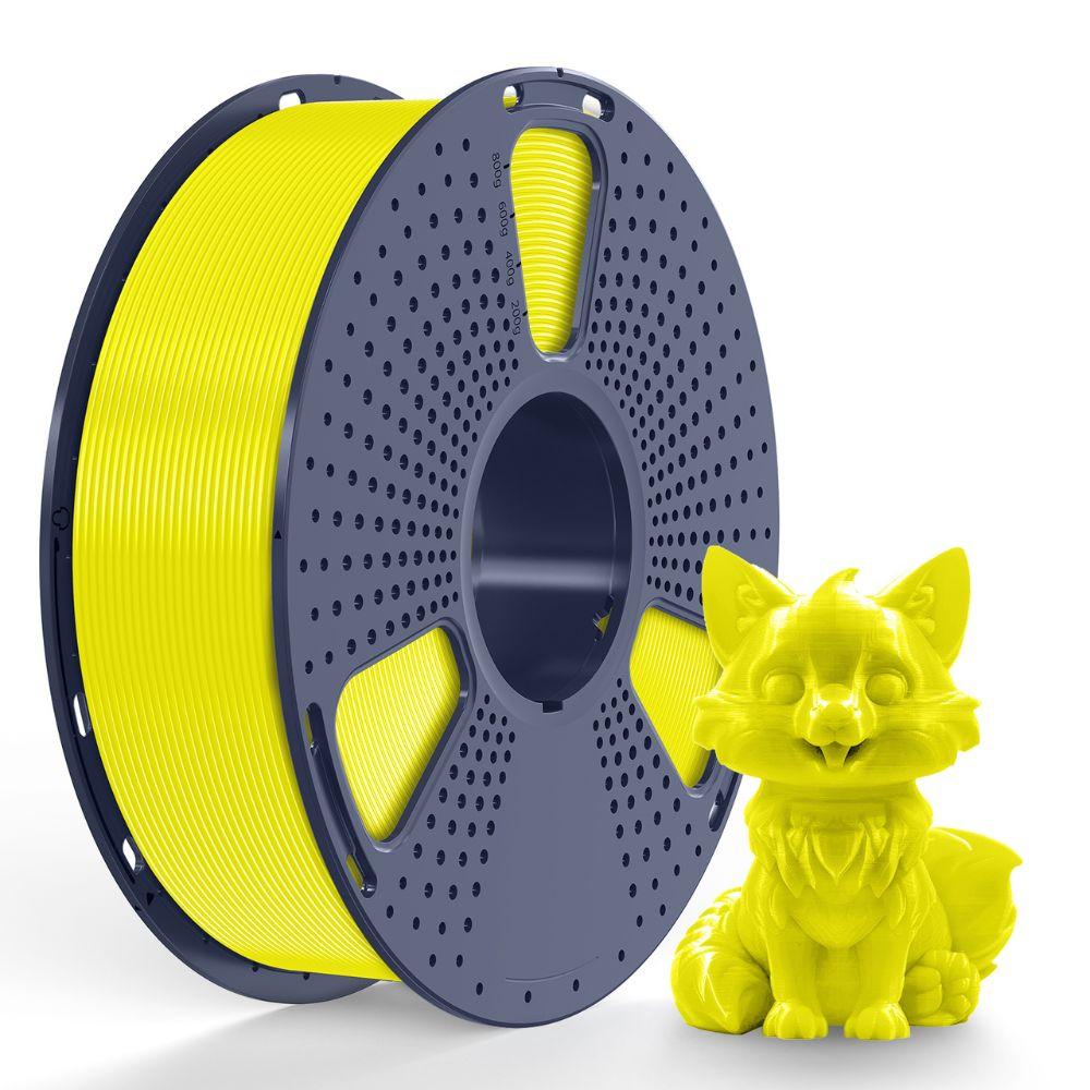 Пластик філамент для 3D-друку SUNLU PETG Yellow (037408085Z) Reusable Spool