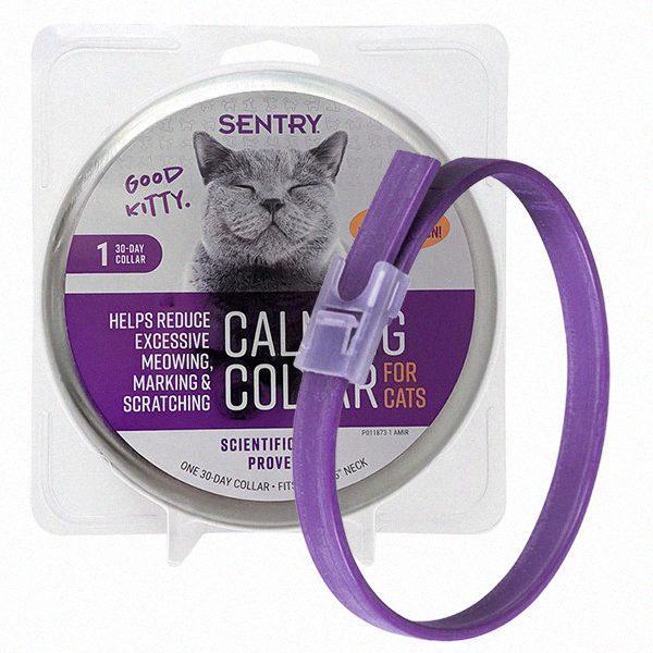 Заспокійливий нашийник з феромонами для котів Sentry Calming Collar Good Kitty СЕНТРІ ГУД КІТТІ