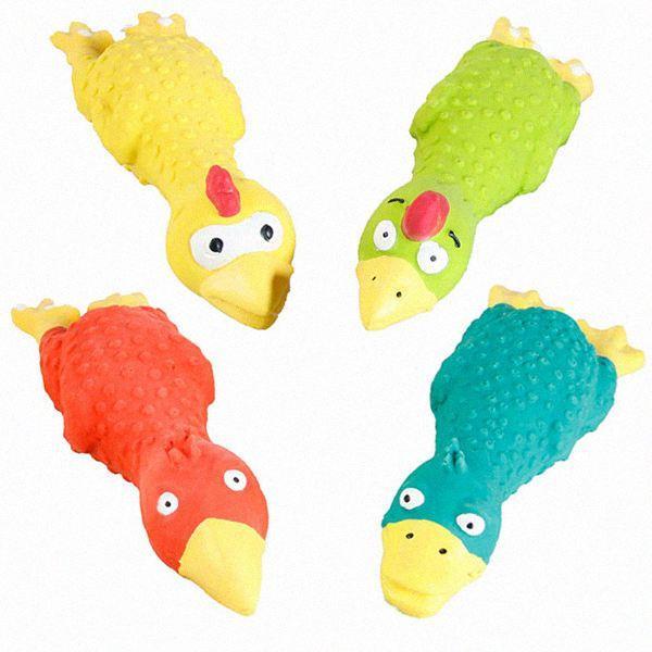 Латексна іграшка з пищалкою для собак Flamingo Latex Sky Dive ФЛАМІНГО СКАЙ ДАЙВ