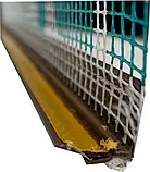 Профіль віконний 9/3 мм КОРИЧНЕВИЙ з манжетою і склосіткою Valmiera 2,5м, фото 5