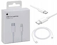 Кабель швидкого заряджання для Apple iPhone Lightning to Type-C (USB-C) 1M White