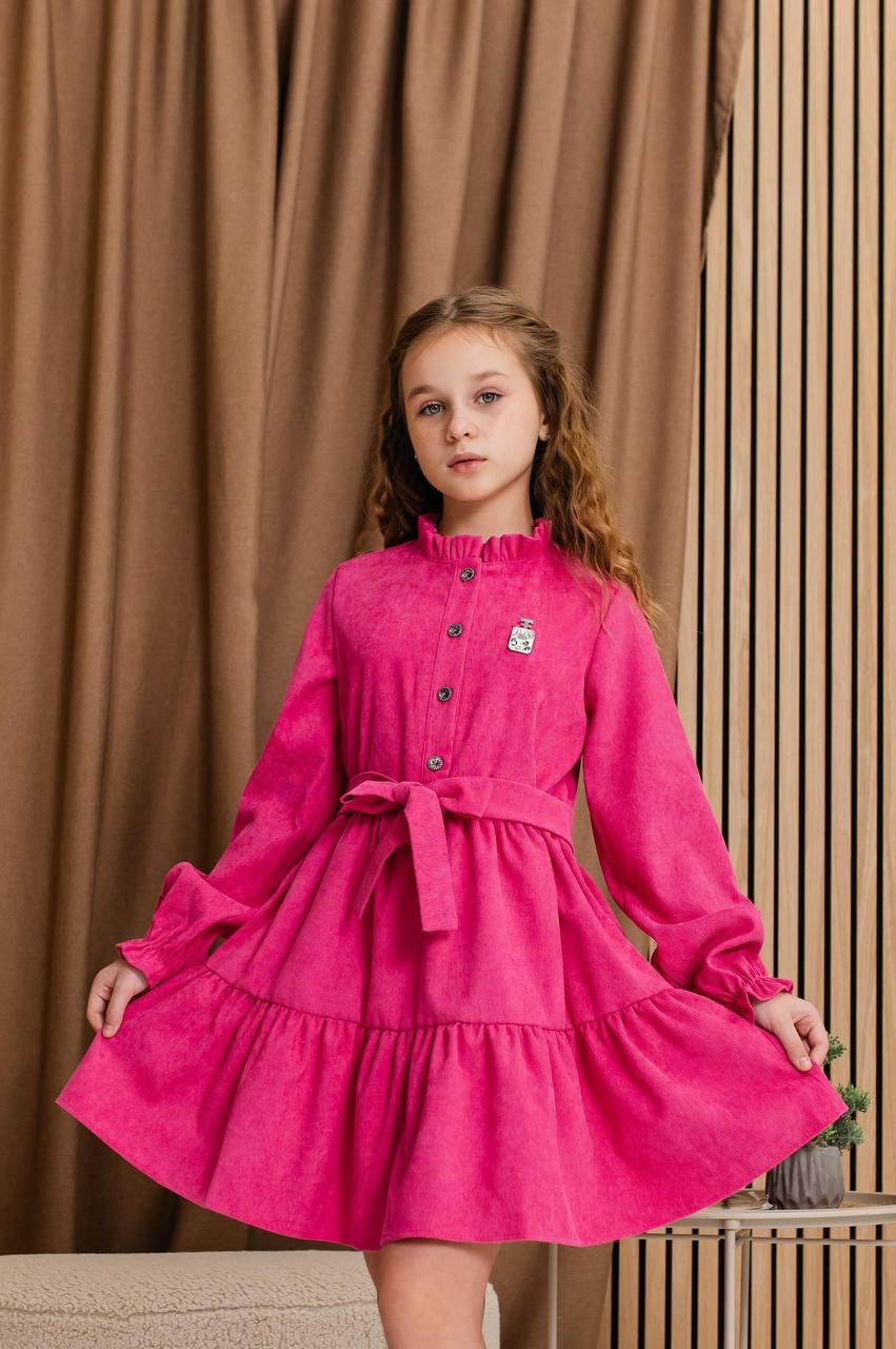 Сукня для дівчинки вельвет Шанель, розміри 122-146р.
