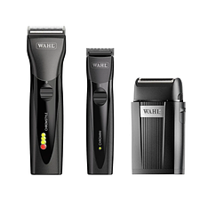Професійний комбо-набір Wahl ChromStyle + ChroMini Total Black + Wahl Super Close Shaver (1871-0473+1591-0466+3616-0470)