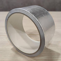 Алюмінієвий скотч сірий 48 мм × 10 м (40мкм)