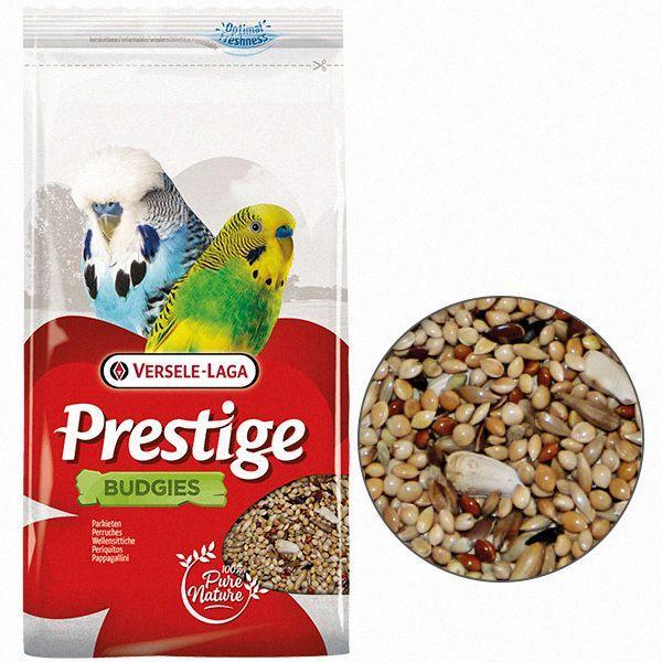 Зернова суміш корм для хвилястих папужок Versele-Laga Prestige Вudgies ВЕРСЕЛЕ-ЛАГА ПРЕСТИЖ ПАПУЖКА