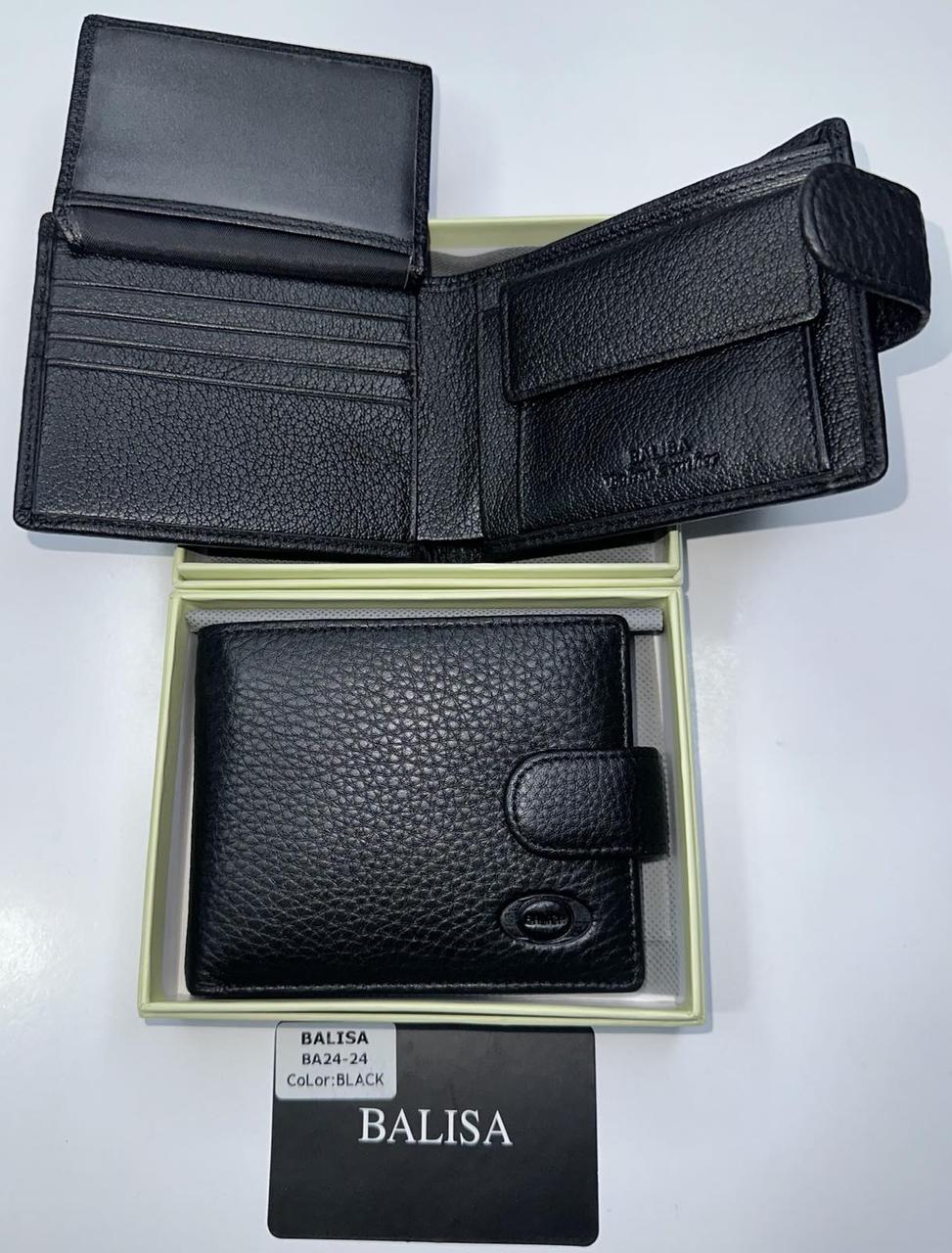 Чоловіче шкіряне портмоне Balisa 24-24 black.Купити чоловічі гаманці гуртом і в роздріб в Україні.