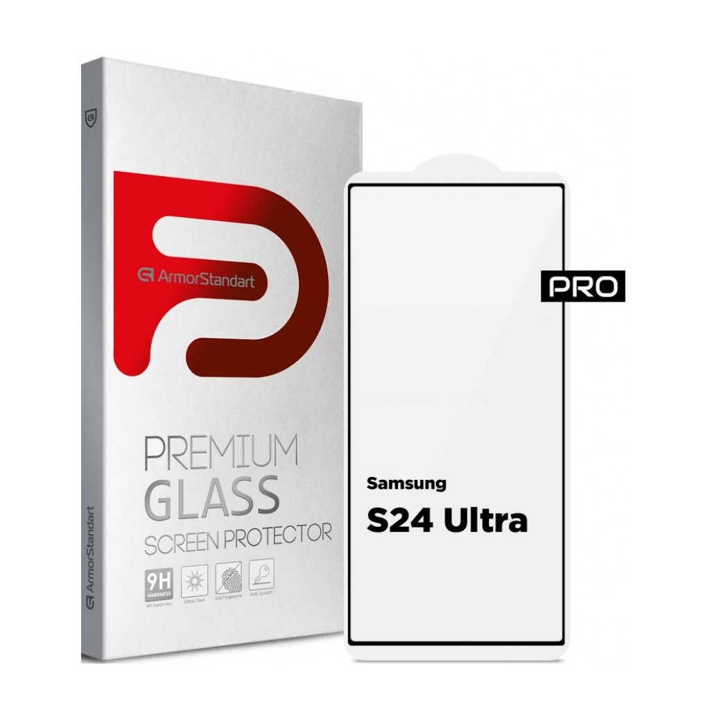 Захисне скло ArmorStandart Pro для Samsung S24 Ultra Black (ARM72438)