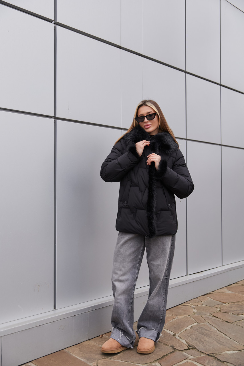 Жіноча зимова базова куртка на кожен день, фото 1