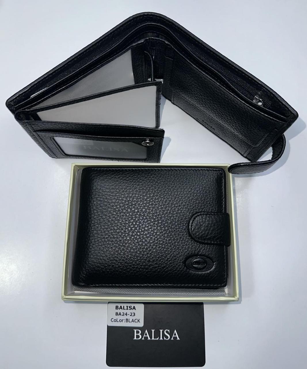 Чоловіче шкіряне портмоне Balisa 24-13 black.Купити чоловічі гаманці гуртом і в роздріб в Україні.