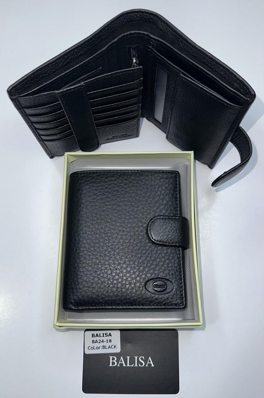 Чоловіче шкіряне портмоне Balisa 24-18 black.Купити чоловічі гаманці гуртом і в роздріб в Україні.