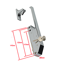 Замок-ручка (i-105 Imamoglu Туреччина) Oztiryakiler універсальний для промислового холодильника та камери
