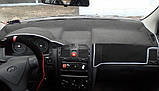 Накидка на панель приладів HYUNDAI Getz 1 пок. 2002-2011 Чохол/накидка на торпеду авто Хюндай Гетц, фото 3