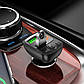 АЗП з FM-модулятором BOROFONE BC41 Eminency QC3.0 Car BT FM transmitter 18W Black, фото 6