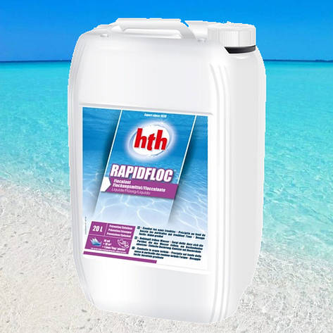 Флокулянт hth 20л (Франція), рідкий швидкої дії, RAPIDFLOC, фото 1