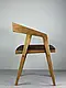 Дизайнерський стілець "Гранде" з натурального дерева ясен, фото 2