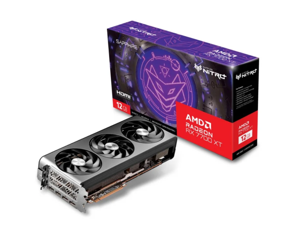 Відеокарта Sapphire Radeon RX 7700 XT NITRO+ Gaming OC 12GB GDDR6 (11335-02-20G)
